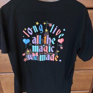 Disney Taylor Swift Swiftie Oversized Magic Kingdom Castle T-Shirt
